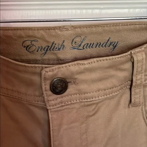 English Laundry Beige Trousers - Picture 2 of 9